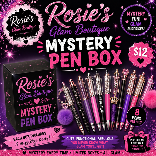 Mystery pen boxes