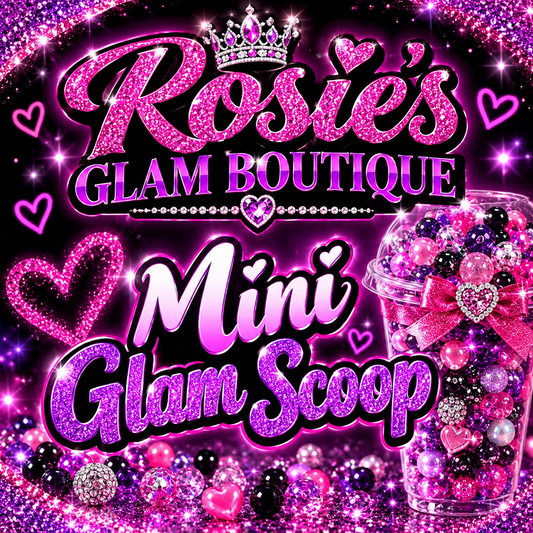 Mini glam scoop