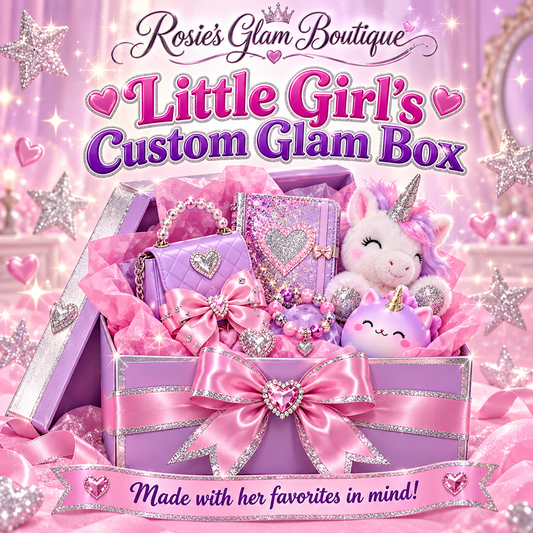 Mini girl glam boxes 5 to 10 years old