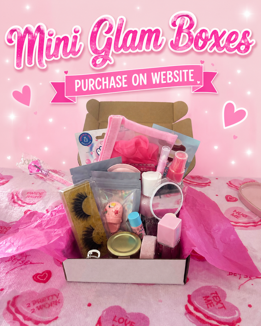 Mini glam boxes