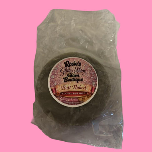 Butt Naked Loofah Bar Soap