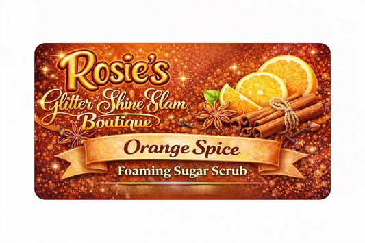 Orange Spice Foaming Sugar Scrub